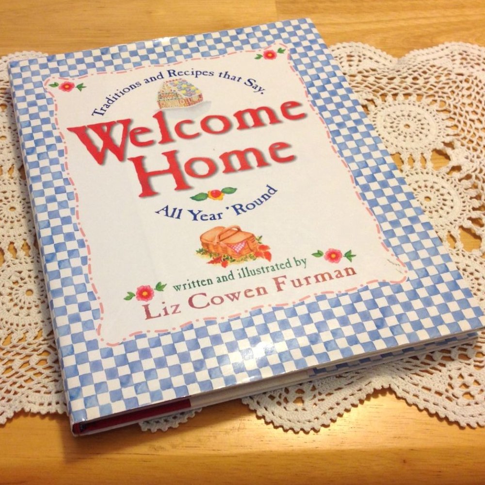 Welcome Home Cookbook with Bible quotes